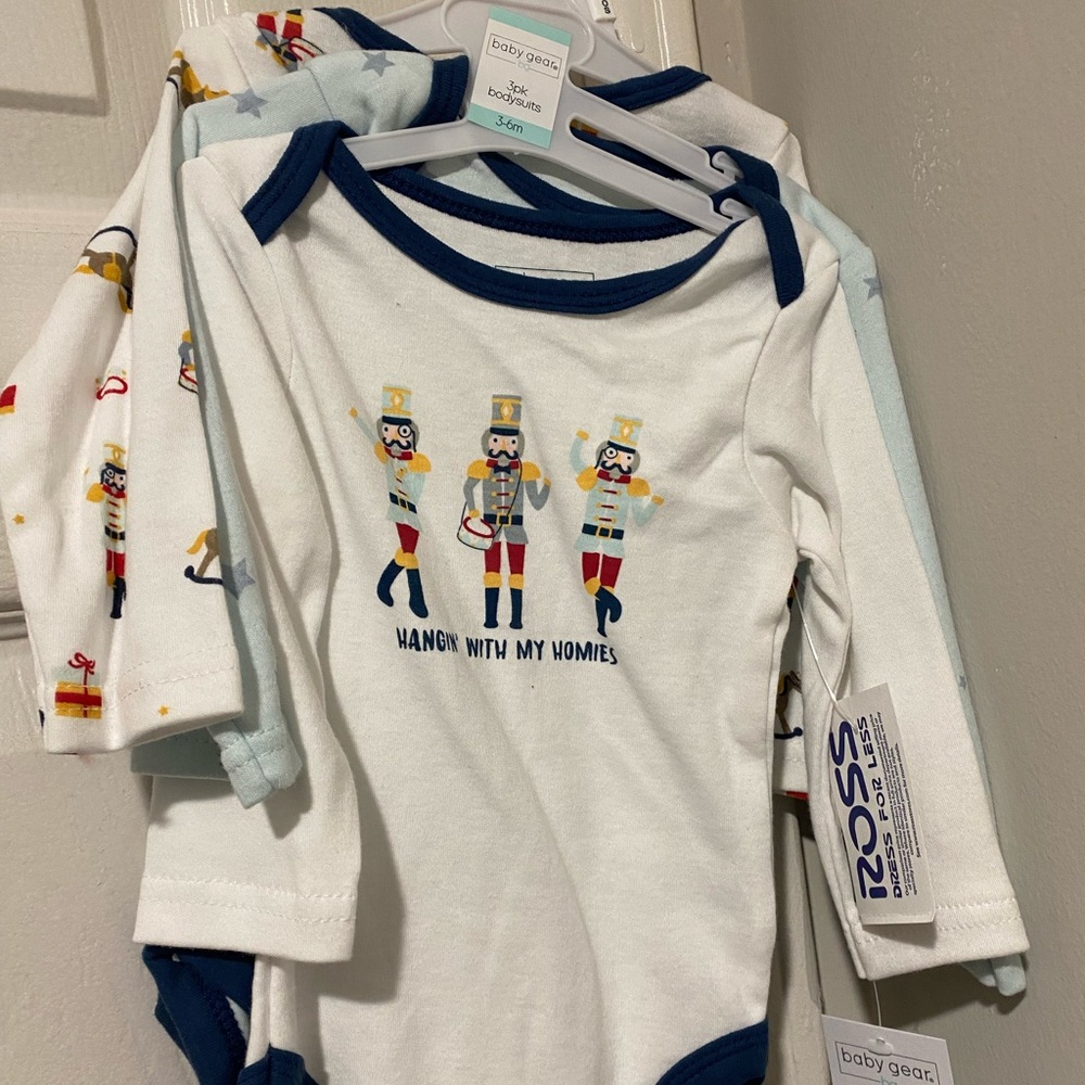 3 pc infant onsie